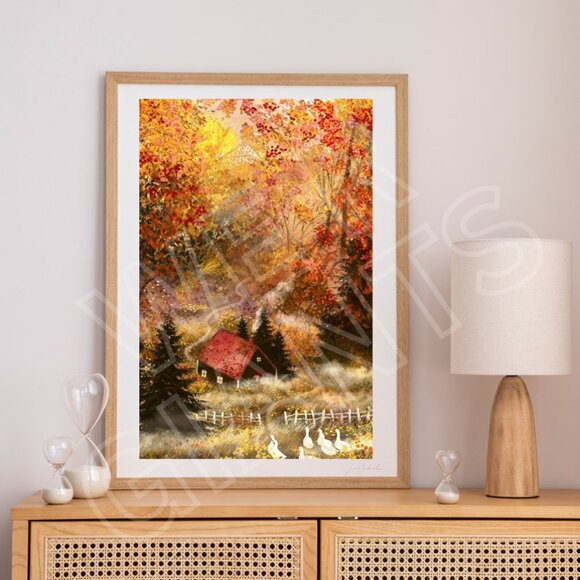 Beautiful Fall 11x17 Art Print - Picture 1 of 2